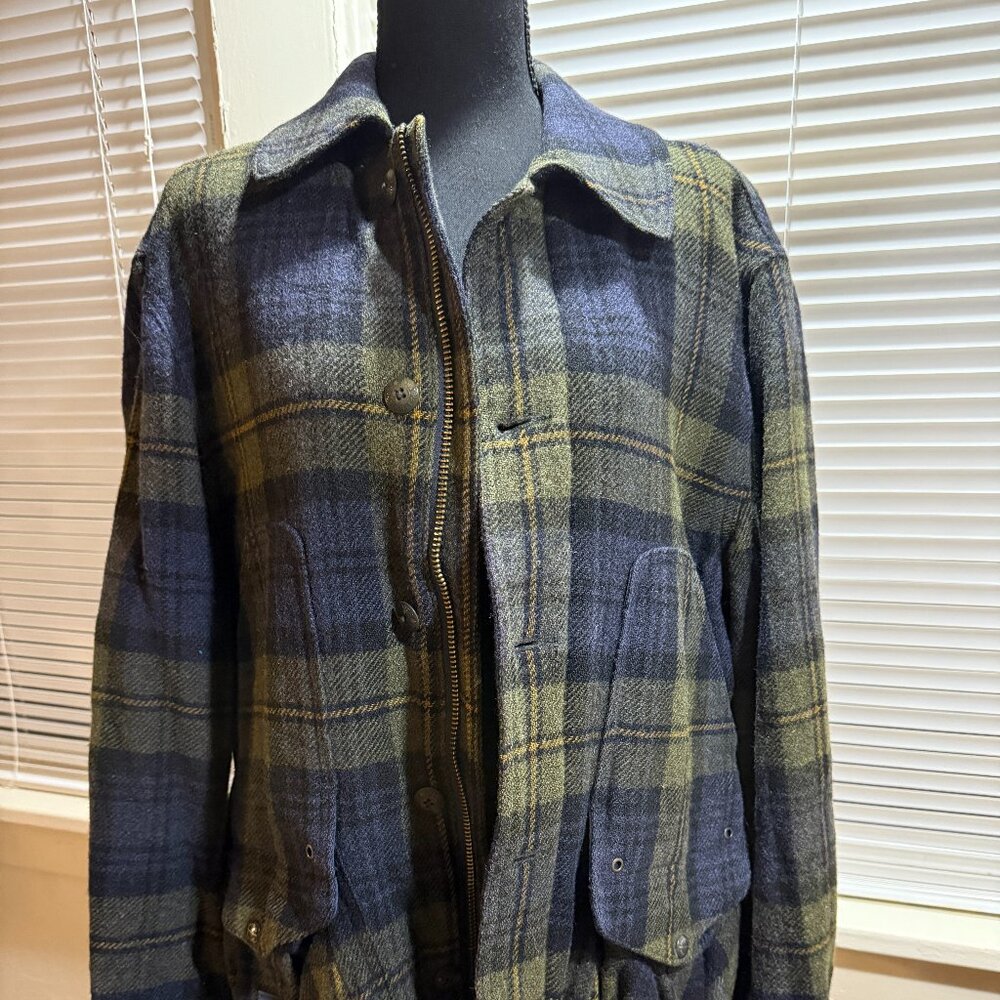 POLO Ralph Lauren Medium Men heritage barn wool plaid chore coat